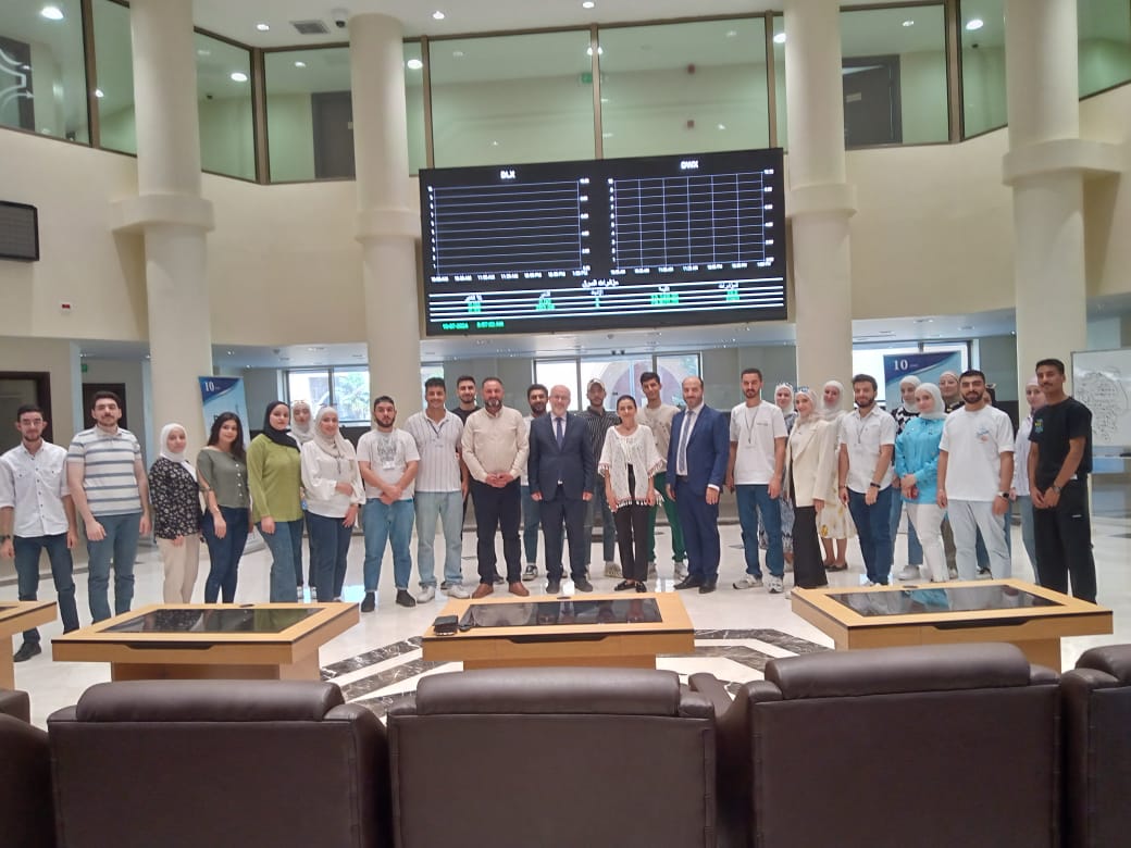 زيارة ميدانية لطلاب الجامعة السورية الخاصة إلى مقر السوق